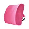 YsXoWiui Back Support Cushion, Ergonomic Memory Foam Lumbar Pillow, Rose Red view 1