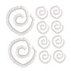 VALICLUD 20-Piece Pack of False Eyelashes for Dolls and DIY Crafts view 1