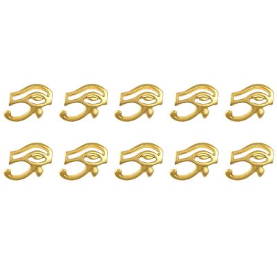 10 Egyptian Pharaoh Nail Art Charms, Cleopatra Decorations