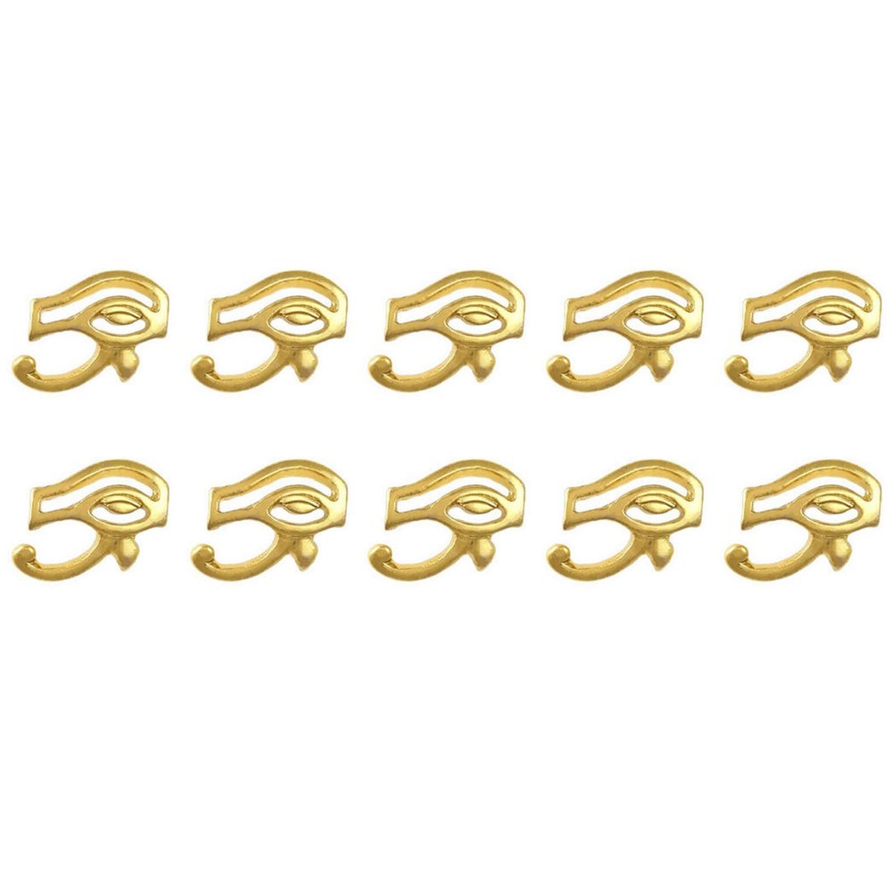 10 Egyptian Pharaoh Nail Art Charms, Cleopatra Decorations