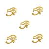 10 Egyptian Pharaoh Nail Art Charms, Cleopatra Decorations view 3