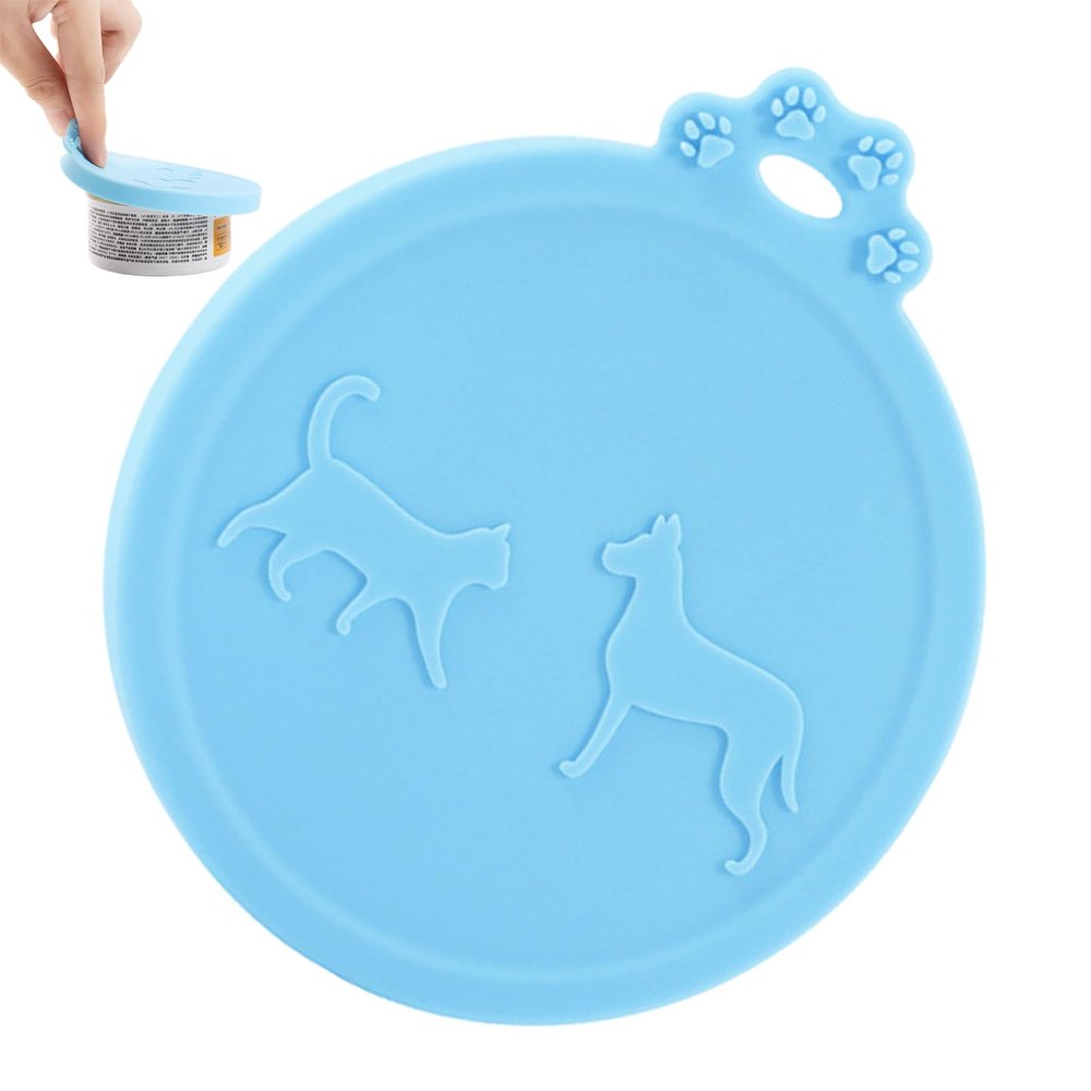 TocaFeank Flexible, Leakproof, Heat-Resistant Cat Food Can Covers