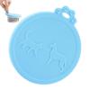TocaFeank Flexible, Leakproof, Heat-Resistant Cat Food Can Covers view 1