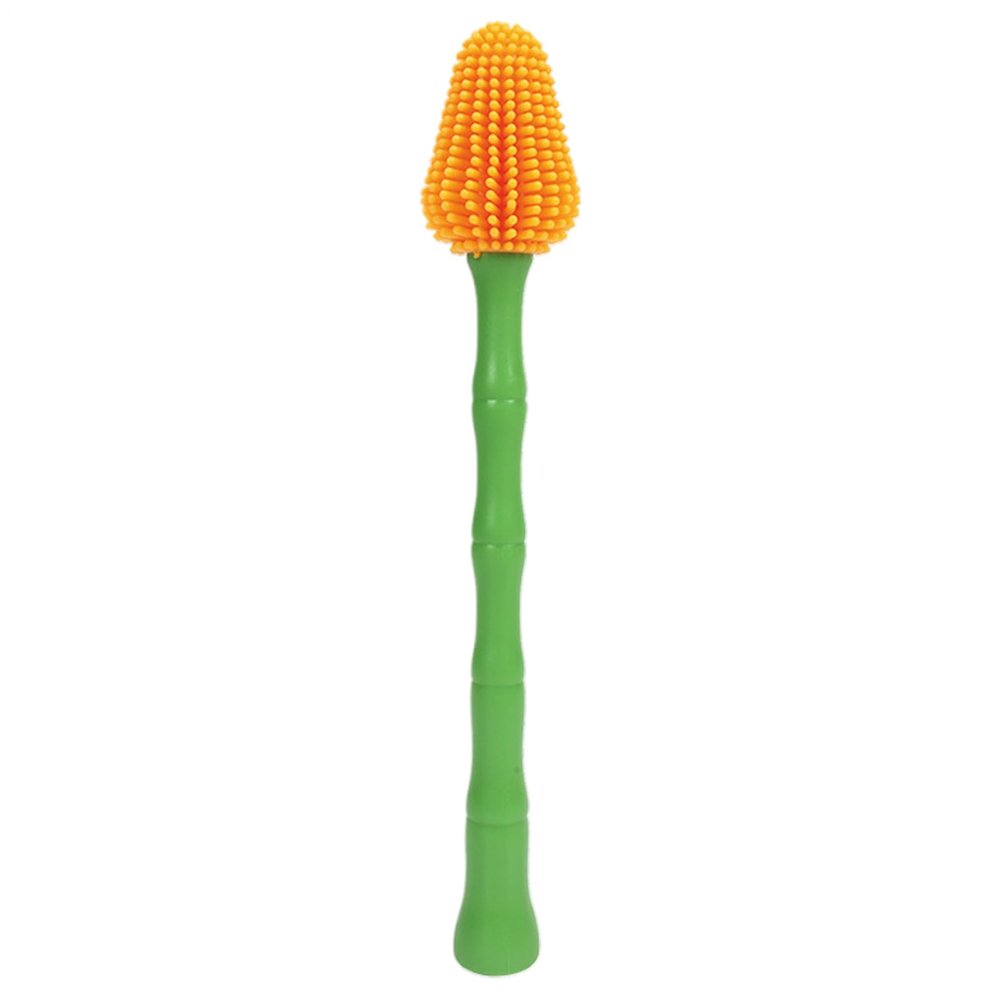Dog Toothbrush with Long Handle and Soft 360° Bristles