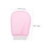 WRITWAA 5-Piece Body Exfoliating Gloves, Polyester Shower Scrub Mitts view 2