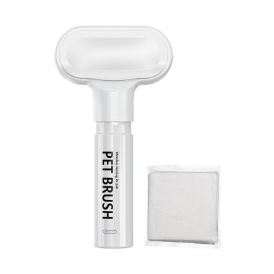 Dog Bath Brush - With Soap Dispenser and Soothing Massage