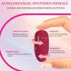 Viugex 24-Piece Pink French Press-On Nails, Short Square Acrylic Full-Cover Nails with Gel Glue view 4