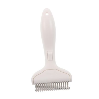 ORFOFE Stainless Steel Pet Deshedding and Detangling Comb