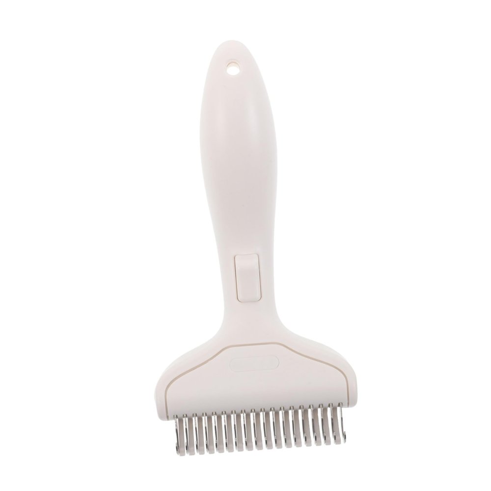 ORFOFE Stainless Steel Pet Deshedding and Detangling Comb