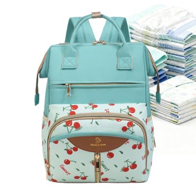 Eojpdji Waterproof Diaper Bag with Straps