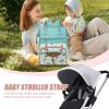 Eojpdji Waterproof Diaper Bag with Straps view 2