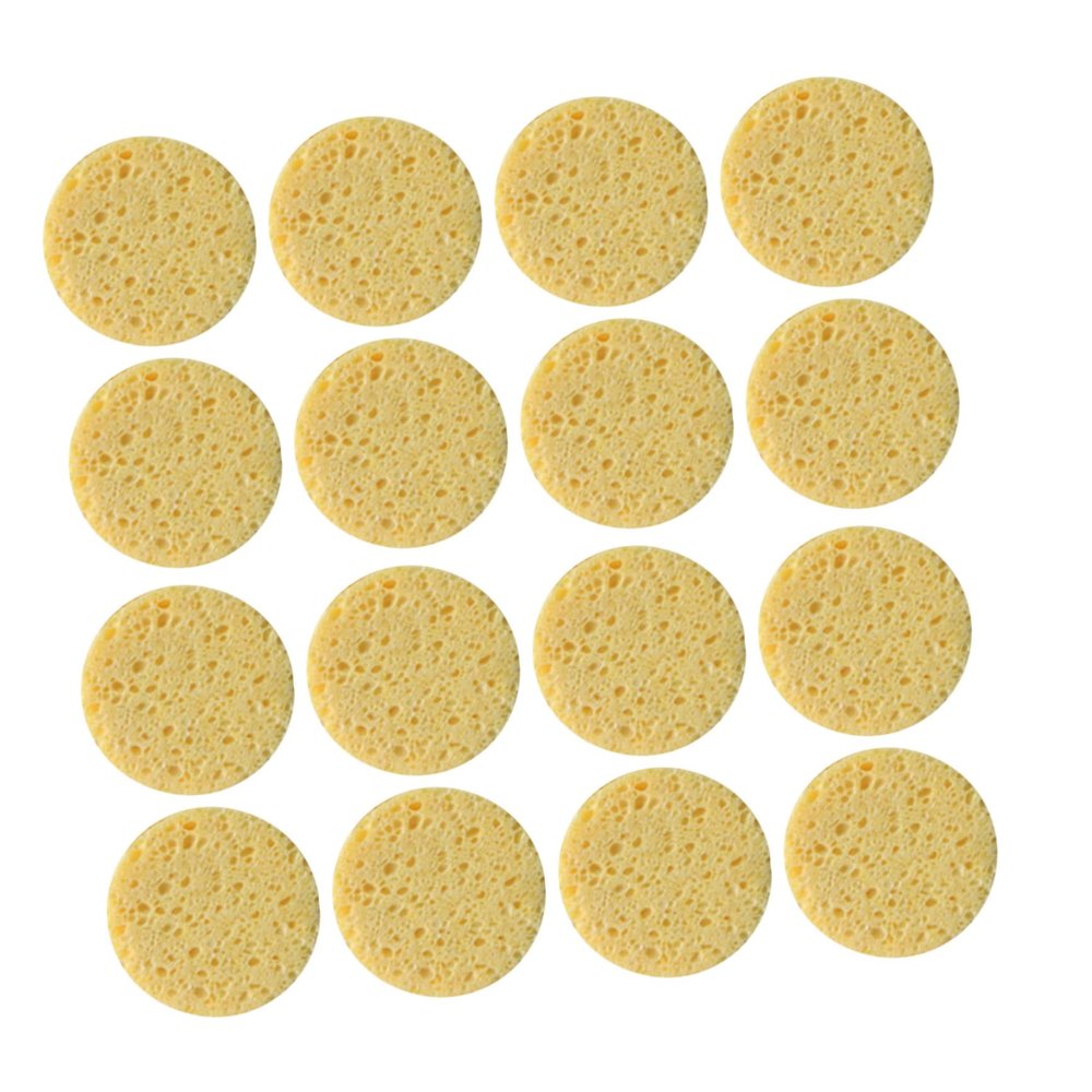 50 Reusable Cellulose Sponge Makeup Remover Pads