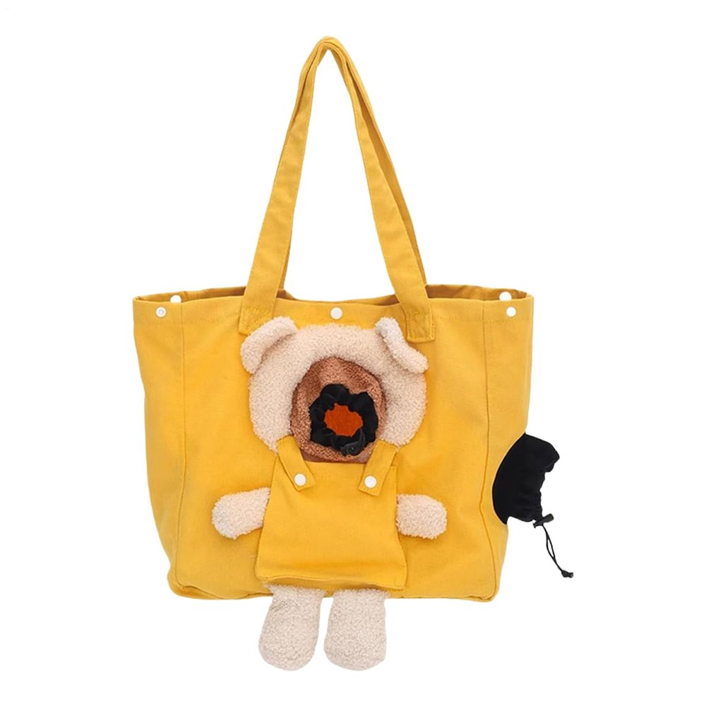 Medium Soft Cat Carrier, Canvas Shoulder Bag