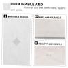 Disposable Facial Towels with Hole, 100 pcs, White view 2