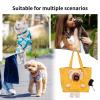 Small Soft Ventilated Portable Pet Carrier Shoulder Bag view 4