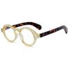 ALKAHE Round Reading Glasses without Blue Light Filter view 1