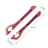 ZWBC 2-Piece Car Seat Gap Fillers for Nissan Juke 2010–2019, Red view 2