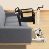 Hydraulic Patient Transfer Chair, Adjustable, 120 kg Capacity view 3