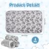 Fyrdm 3-Piece Soft Pet Blanket Set view 2