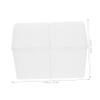 VALICLUD Plastic Nail Cotton Pad Organizer for Clean Storage view 4