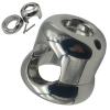 Extra-Heavy Stainless Steel Testicle Ring Weight, CBT Ball Stretcher, 15 Sizes view 1