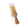 SAFIGLE Small Beard Brush with Wooden Handle view 2