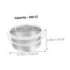 EPIGEIST 2-Piece Aluminum Wax Melting Pots view 2