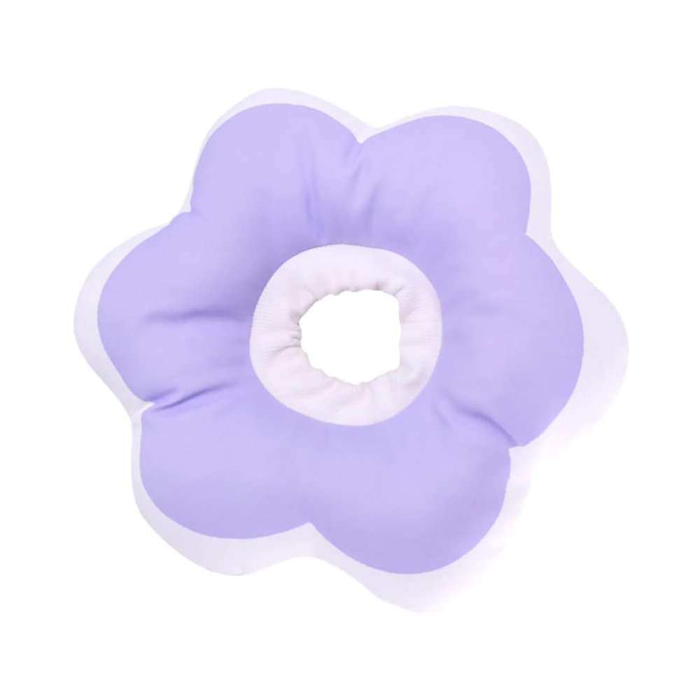 FRCOLOR Floral Soft Recovery Collar for Cats - Violet