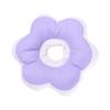 FRCOLOR Floral Soft Recovery Collar for Cats - Violet view 1