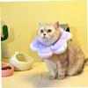 FRCOLOR Floral Soft Recovery Collar for Cats - Violet view 3