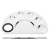 PLAFOPE Makeup Palette Set with Mixing Palette and Stainless Steel Spatula view 1