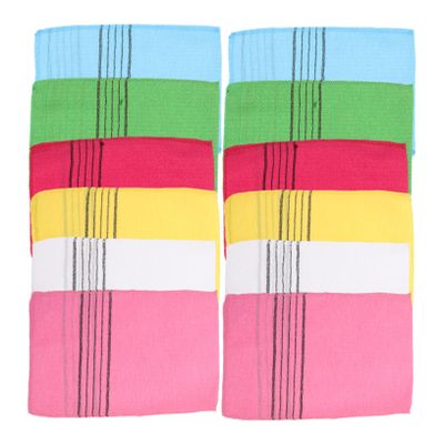 Healeved Korean Exfoliating Sauna Towels, 12-Piece Set