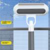 Hair Remover and Window Cleaner with Ergonomic Handle for Glass, Kitchen, Bathroom, Car, Windows, Cats, and Dogs view 3