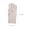 DECOMELODY 2 Pairs UV-Protective Fingerless Gloves for Gel Nail Manicures view 2