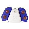 Dog Shower Toy Water Sprinkler with Water Fountain, ABS, Blue view 1