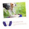 Dog Shower Toy Water Sprinkler with Water Fountain, ABS, Blue view 4