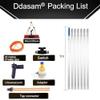 Water-Fed Telescopic Window Cleaning Pole Set with Brush view 4