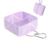 Jukeoiu Portable Dog Bowl - Collapsible Pet Food Container view 1