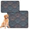 Washable Extra-Large Dog Pads, Non-Slip, for Airplane Crates, 2-Pack view 1