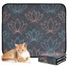 Washable Extra-Large Dog Pads, Non-Slip, for Airplane Crates, 2-Pack view 2