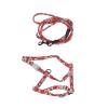 KIMISS Adjustable Cat Harness and Leash Set – Japanese Style, Lightweight Floral Pattern (#5) view 1
