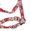KIMISS Adjustable Cat Harness and Leash Set – Japanese Style, Lightweight Floral Pattern (#5) view 4