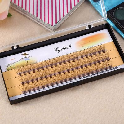 Depisuta 3D Deluxe Volume Lash Fans, 60 Knots, C Curl, 12 mm