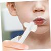 FOYTOKI 8-Pack Travel Toothbrushes with Double-Head Brush, ABS and Nylon, Soft Bristles for Children view 3