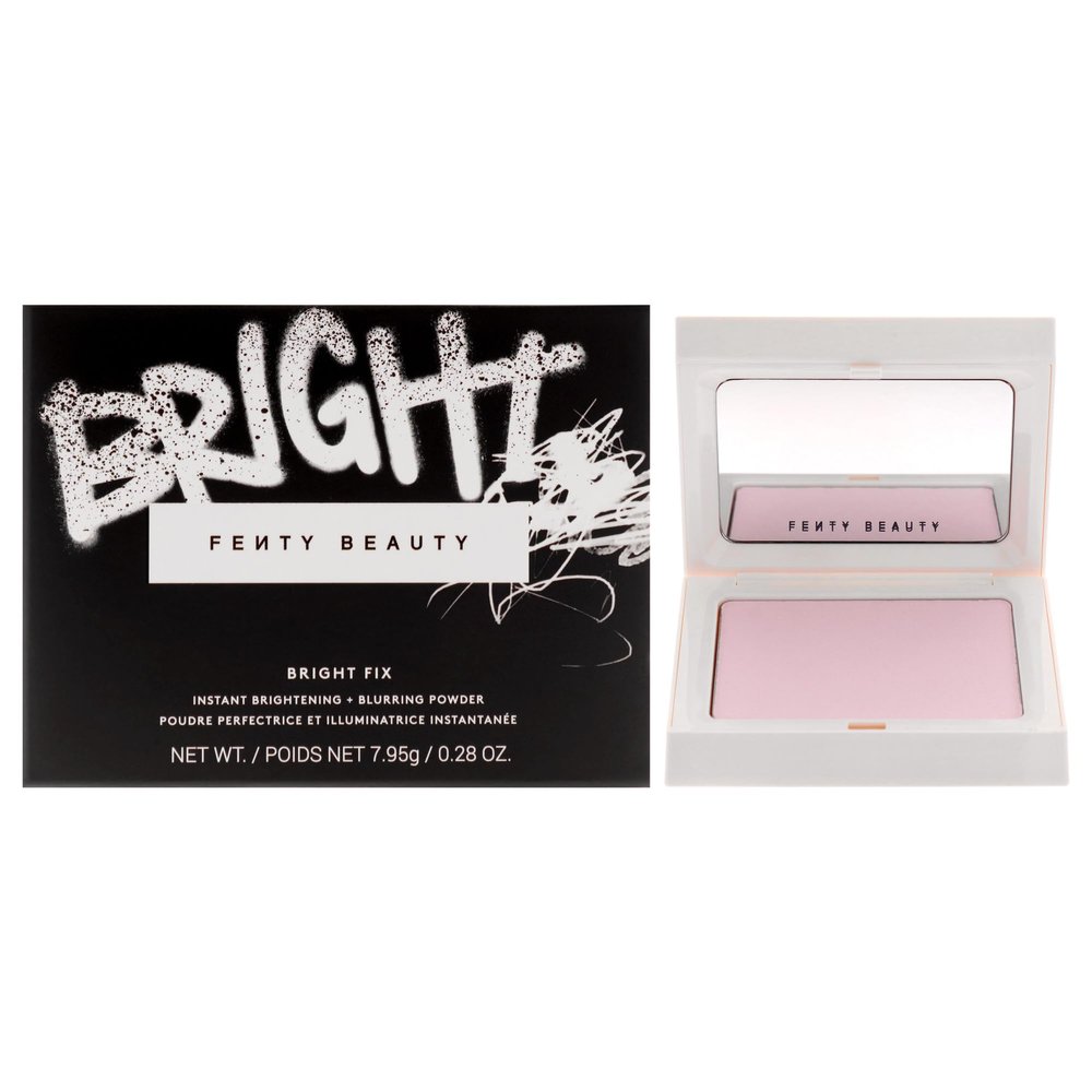 FENTY BEAUTY Bright Fix Illuminating & Correcting Powder, Lavender 01, 8.5 g