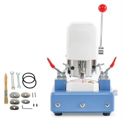 Optical Lens Drilling Machine, High-Frequency Eyeglass Lens Drill with Clamping Device, Ideal for Optical Shops