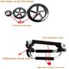 Adjustable Dog Wheelchair for Hind Legs view 2