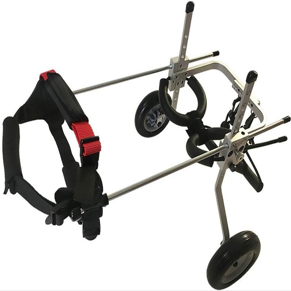 Adjustable Dog Wheelchair for Hind-Leg Rehabilitation