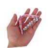 Kisangel Adjustable Beaded Puppy Collar with Leash for Small Dogs view 2