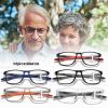 Self-Tinting Progressive Multifocal Reading Glasses, Blue-Light Filter, TR90, Gray/Orange, +2.0 view 3